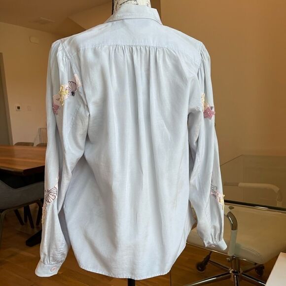 🌷Marc D'alcy Button Up Embroidered - Picture 4 of 6